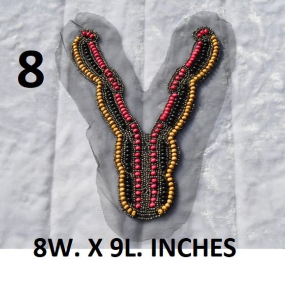 Vintage Trims Lot of 10pcs X$10 Sewing Crafting Applique tops, dresses, 50styles - Picture 9 of 13